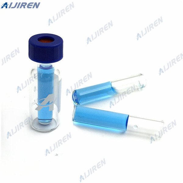 Flat bottom 0.3mL autosampler vial inserts supplier Aijiren
